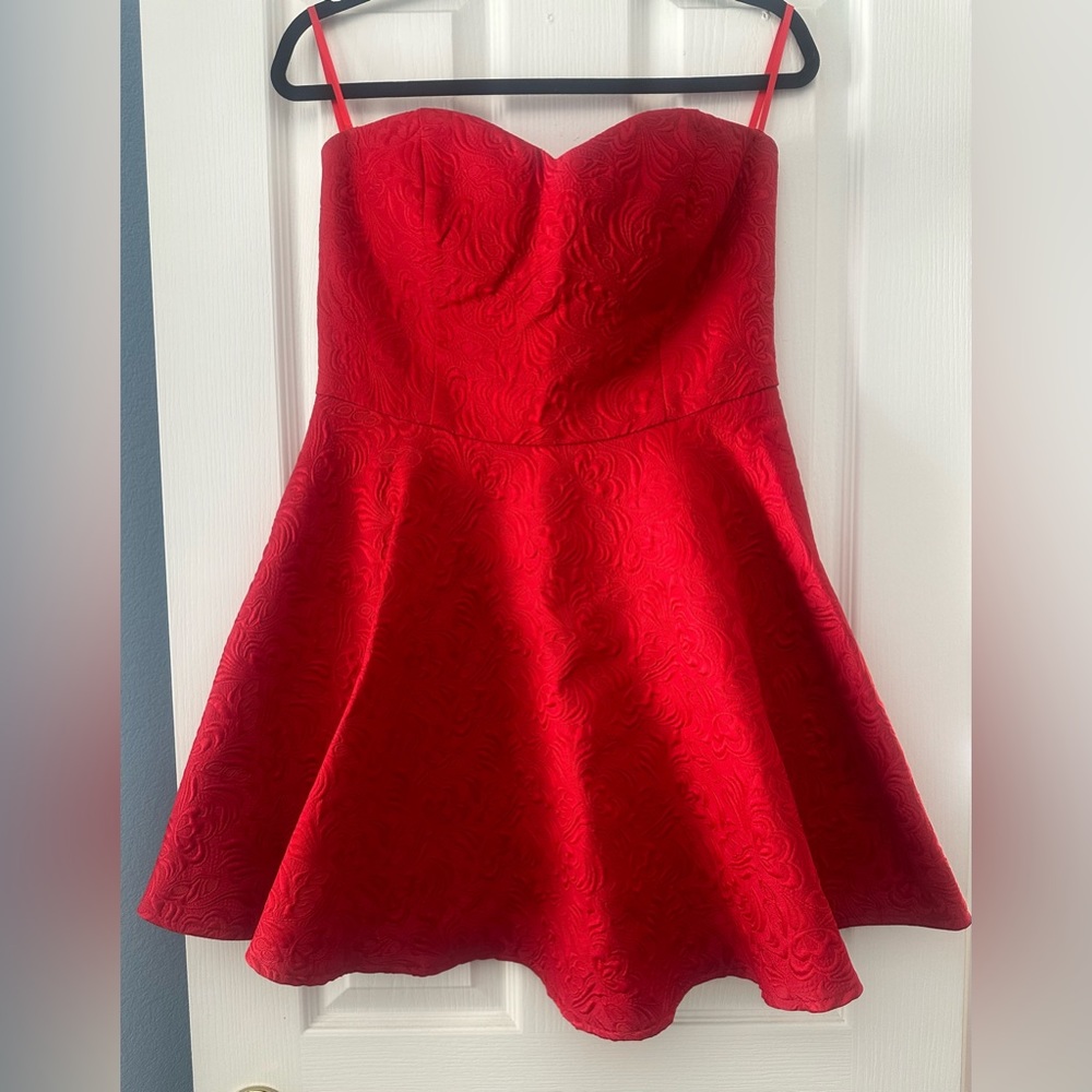 Chi Chi London strapless dress